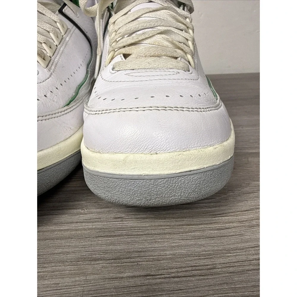 Air Jordan 2 Retro Men's Size 10 'Lucky Green' White DR8884-103